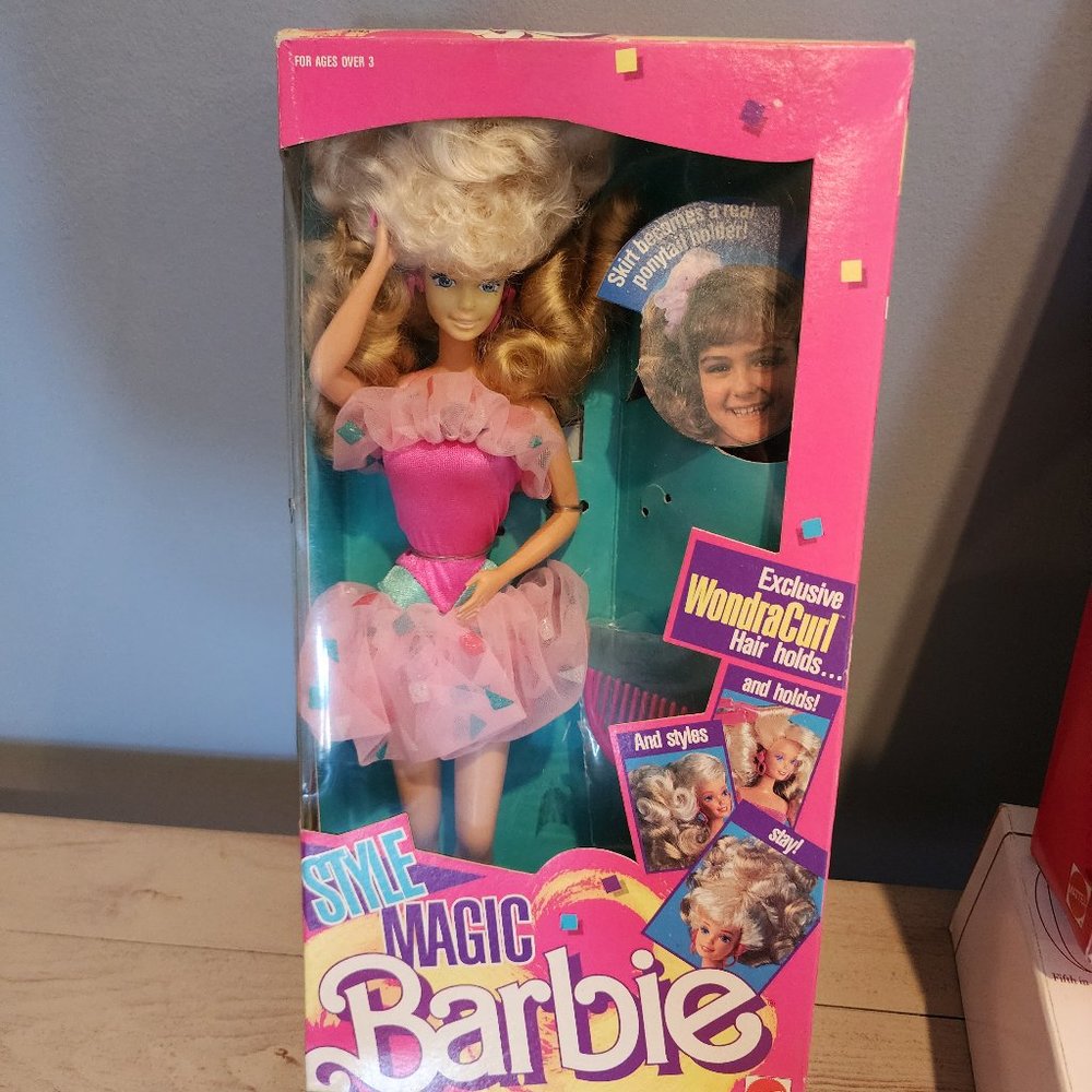 Vintage 1988 Style Magic Barbie NIB